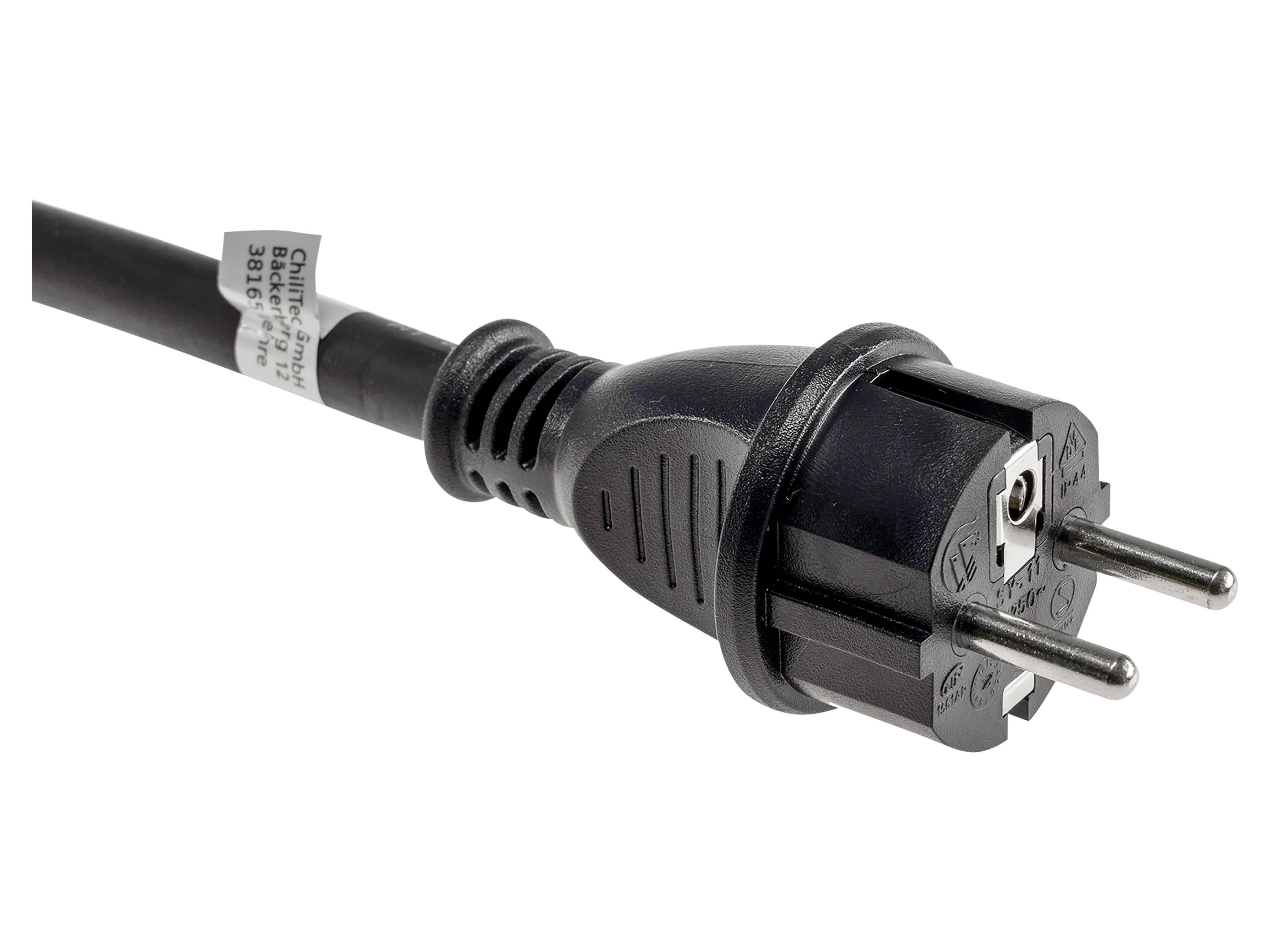 CHILITEC CEE-Adapter 23362, 1,50 m, CEE auf Schutzkontaktstecker