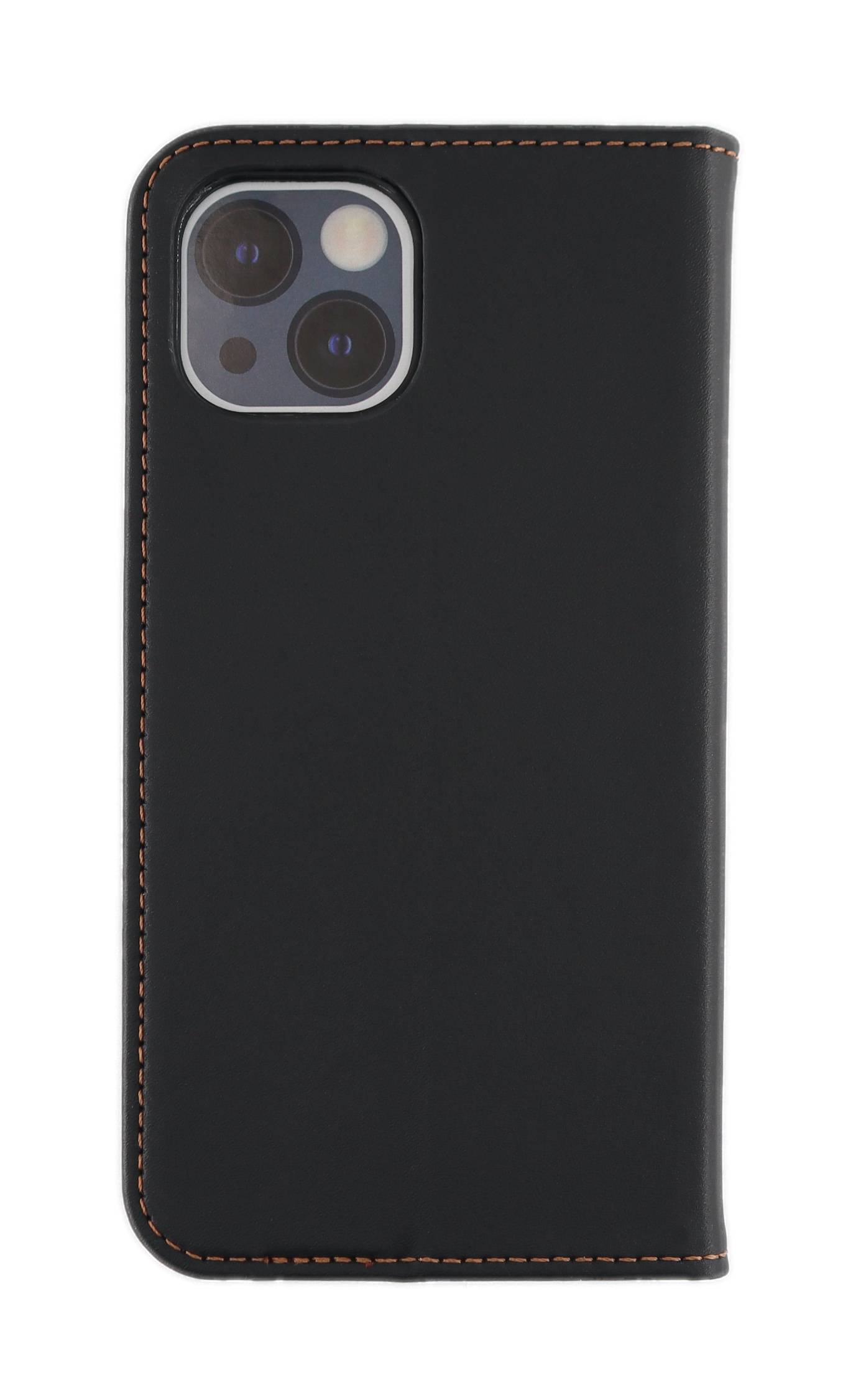 JAMCOVER Echt Leder Bookcase für Apple iPhone 15 Plus - Handytasche mit Kartenfach und Standfunktion