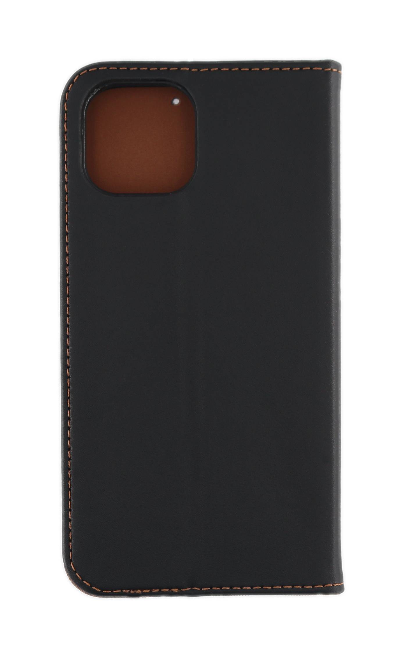 JAMCOVER Echt Leder Bookcase für Apple iPhone 15 Plus - Handytasche mit Kartenfach und Standfunktion