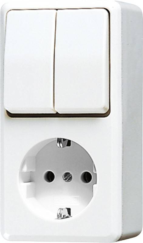 Jung SCHUKO-Steckdose 675 A WW