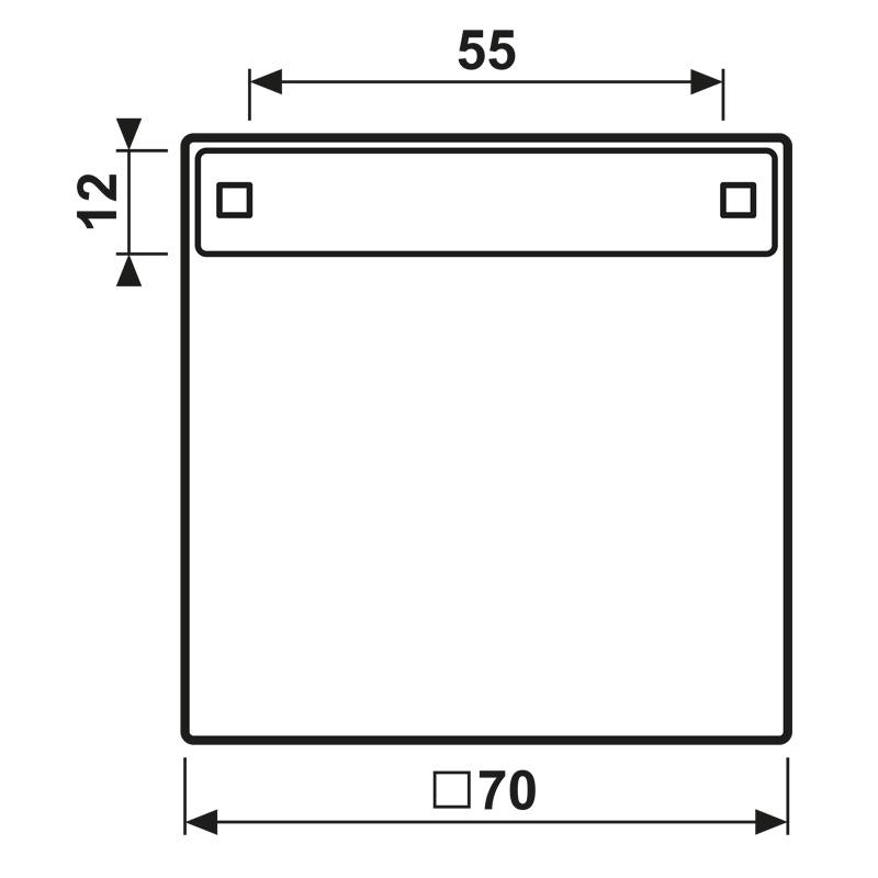 Jung Klappdeckel anth AL 2990 NAKL AN