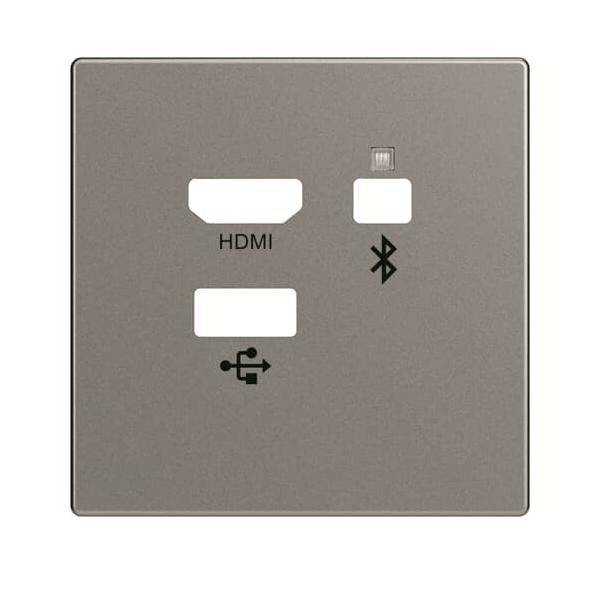 10 Stk. Busch-Jaeger Zentralscheibe 8256-803