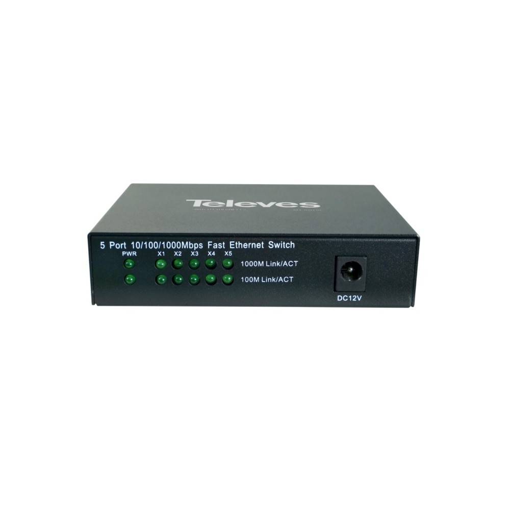 Televes Ethernet Switch L2 SWUM-1000-5