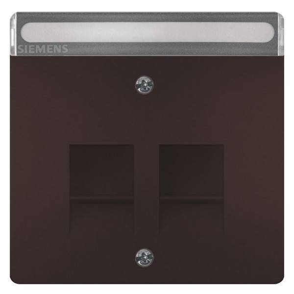 Siemens Dig.Industr. style Abdeckplatte schoko 5TG1343-0CH