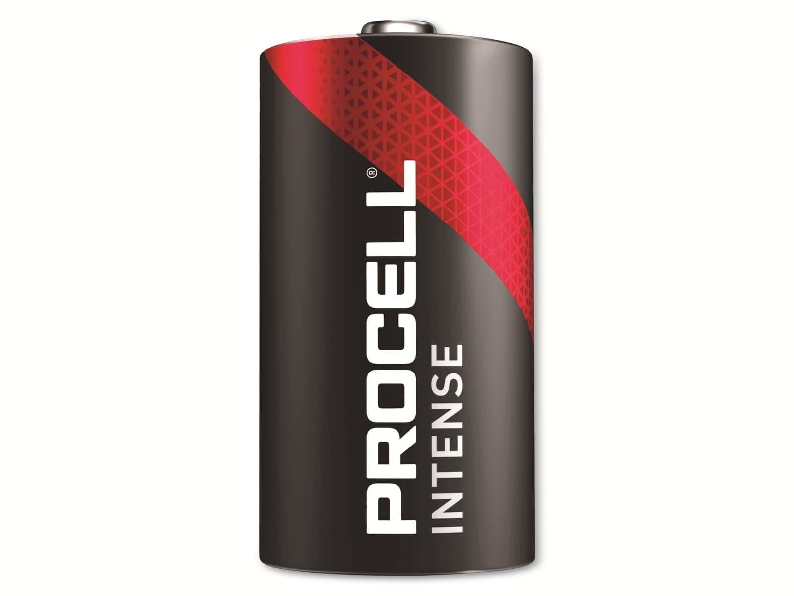 DURACELL Alkaline-Mono-Batterie LR20, 1.5V, Procell Intense, 10 Stück