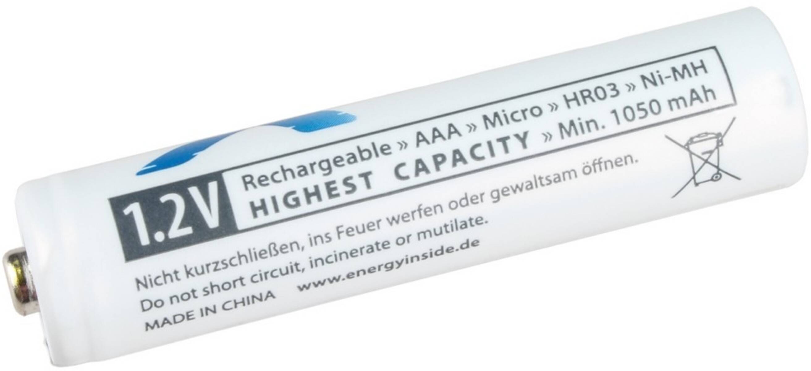 Hückmann Akku Micro AAA Ni-MH AAA 1150mah-4S (4er)