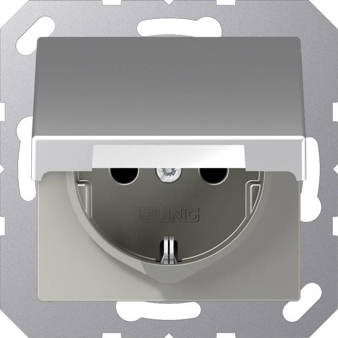 10 Stk. Jung SCHUKO Steckdose A 1521 BFKL AL