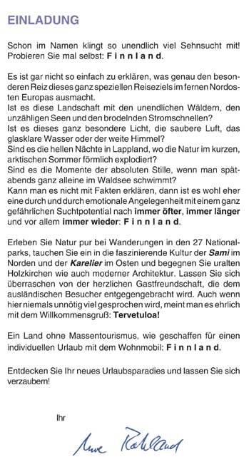 Mit dem Wohnmobil nach Finnland (Womo-Reihe)