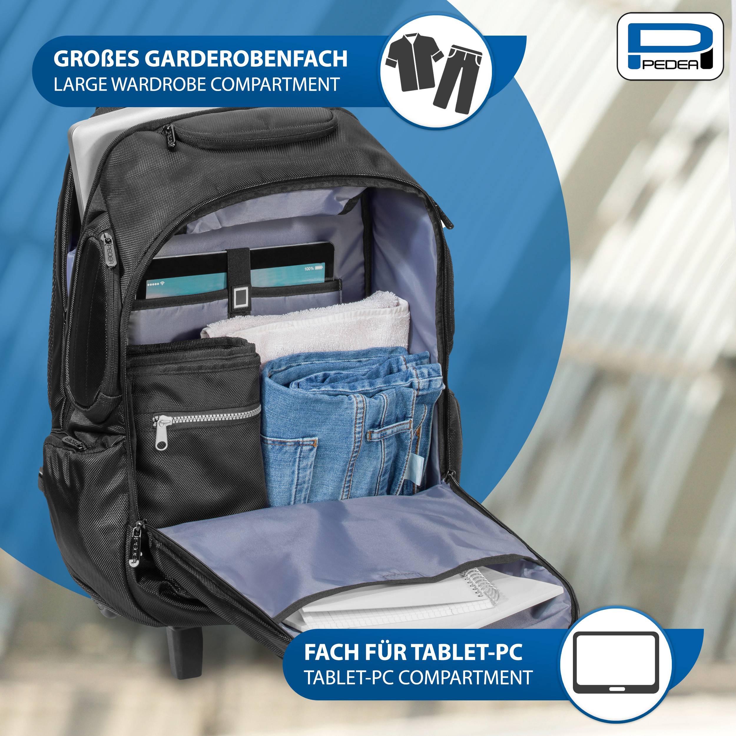 "Premium" Rucksack-Trolley