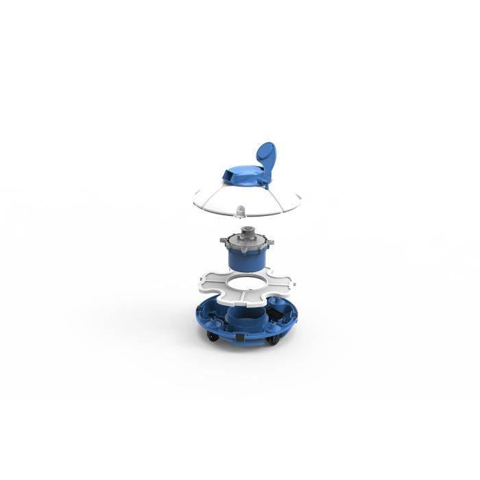 BESTWAY Frisbee Roboterstaubsauger - Für Schwimmbäder mit flachem Boden - 5 x 3 m