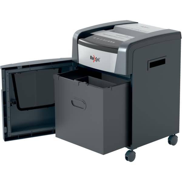 Aktenvernichter Momentum Extra XP512+ Mikro-Partikelschnitt 2-15mm 12 Blatt schwarz