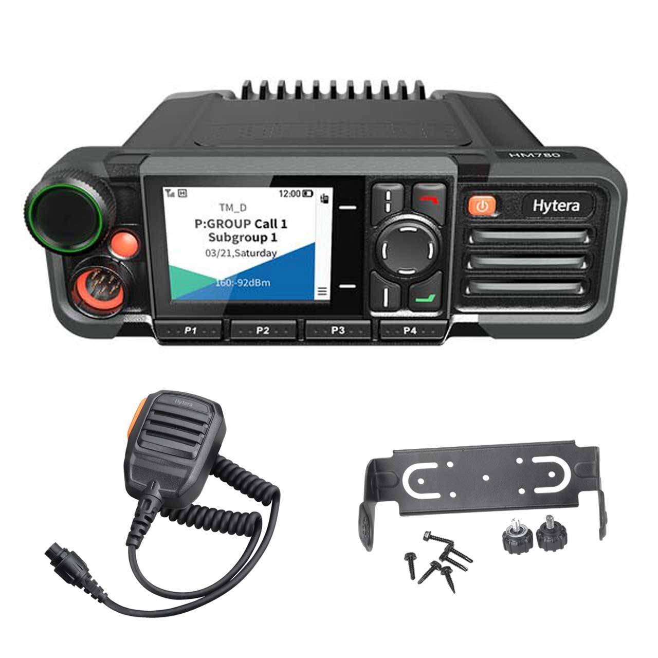 Hytera HM785 UHF digital - Mikrofon Montagewinkel GPS Bluetooth High Power HM785HGUv