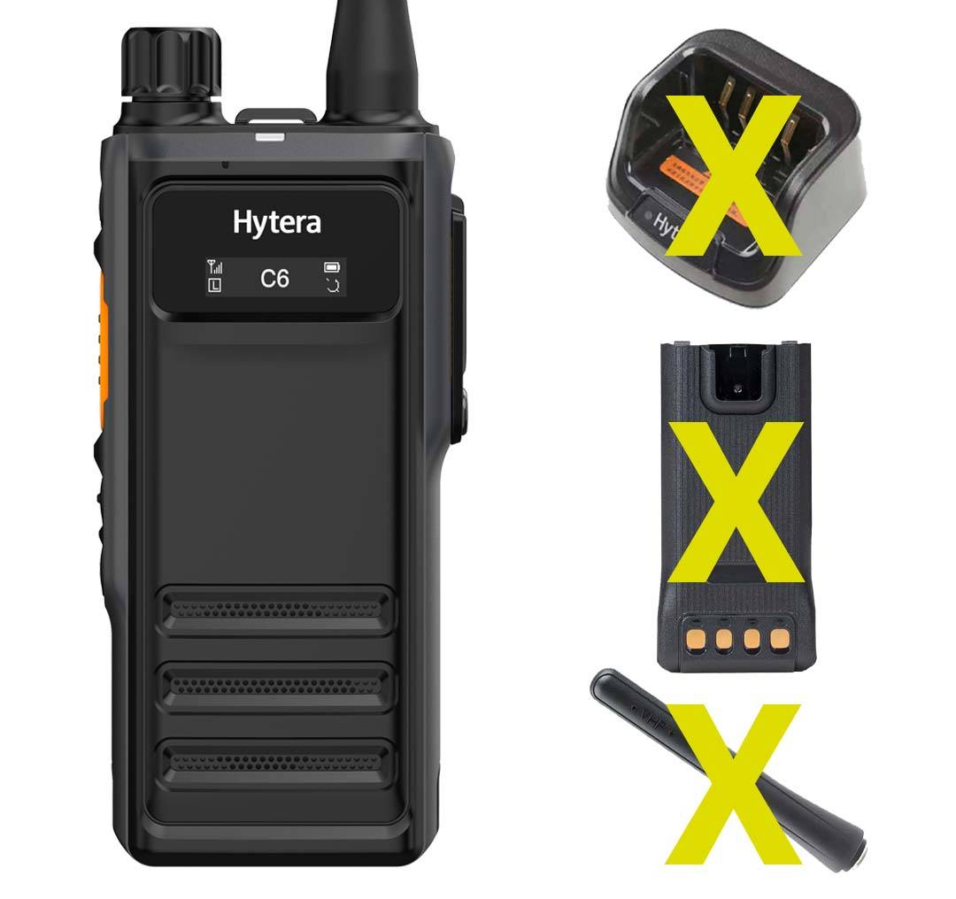 Hytera HP605 Handfunkgerät UHF 400-527 MHz IP67 ohne Zubehör DMR und Analog HP605 Um