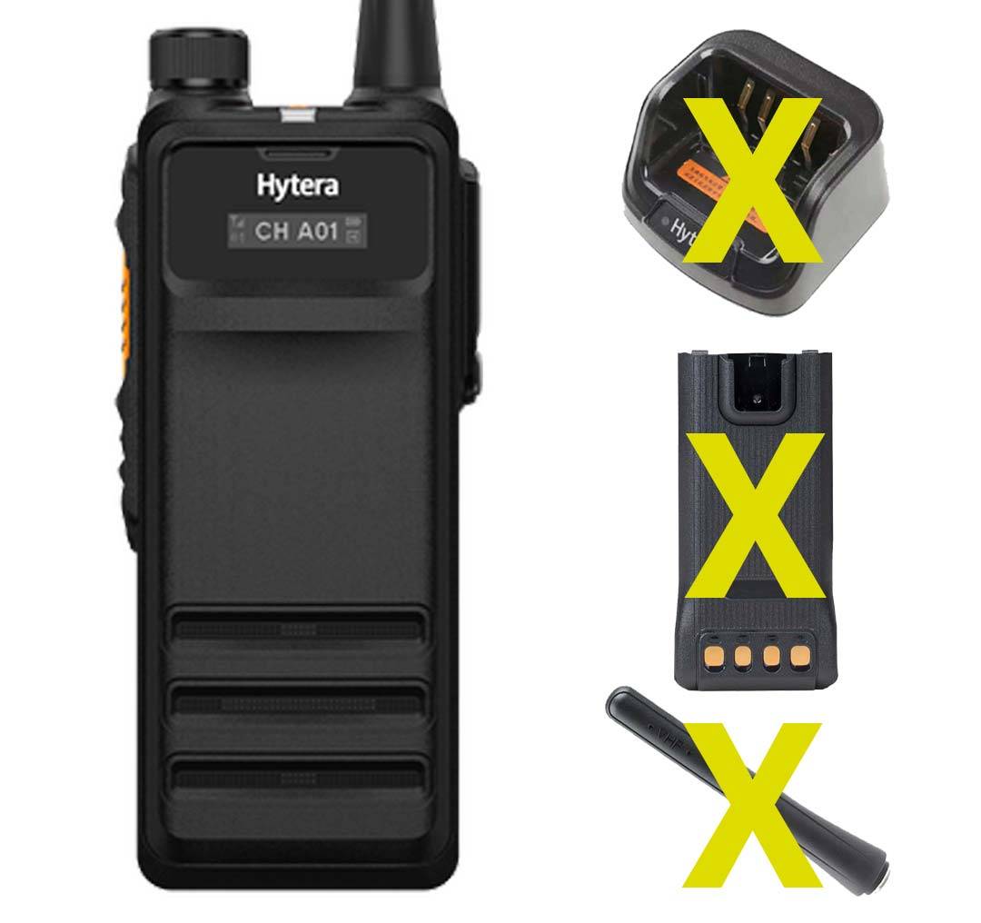 Hytera HP705 Handfunkgerät UHF 350-470 MHz IP68 GPS Bluetooth ohne Zubehör DMR & Analog HP705G BT Uv