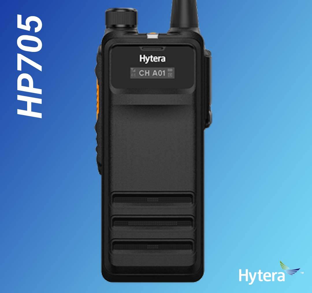 SET Hytera HP705 VHF 136-174MHz GPS Bluetooth Batterie Antenne AN0165H02 HP705GV1