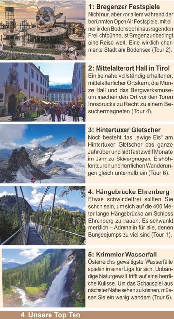 Mit dem Wohnmobil nach Österreich: Teil 2: Der Westen (Womo-Reihe)
