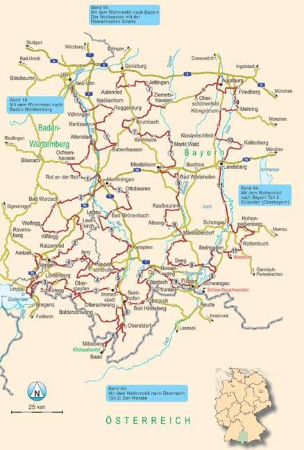 Mit dem Wohnmobil ins Allgäu (Womo-Reihe, Band 24)