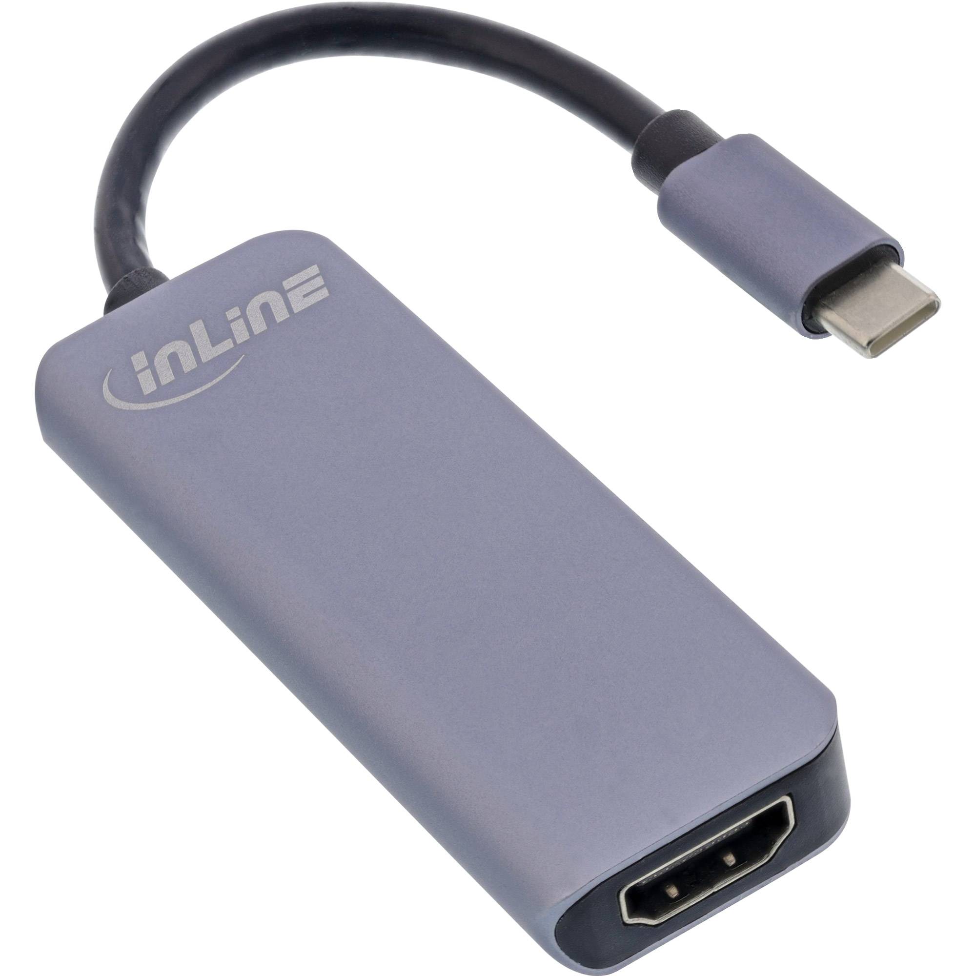 INLINE - Multihub USB 3.2 Gen.1 - 2x USB-A - HDMI 4K/30Hz - USB-C PD 87W