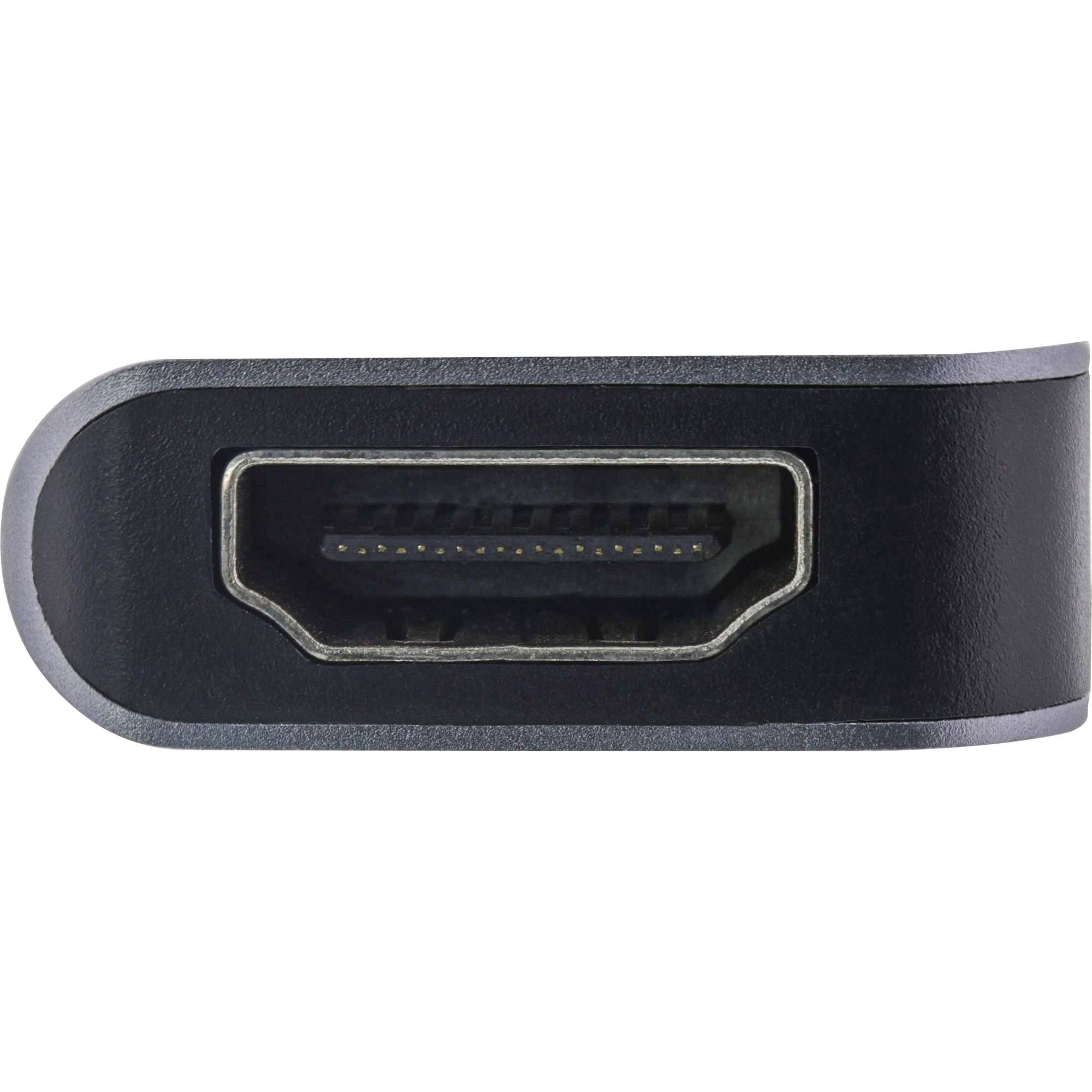 INLINE - Multihub USB 3.2 Gen.1 - 2x USB-A - HDMI 4K/30Hz - USB-C PD 87W