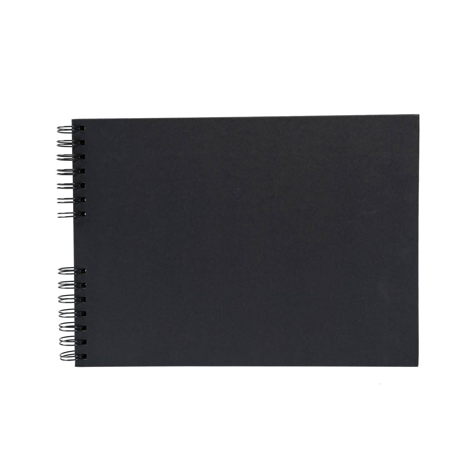 Exacompta Set Scrapbooking mit Fotoalbum 32x22 cm, SCRAP ADDICT, Schwarz, 16801E