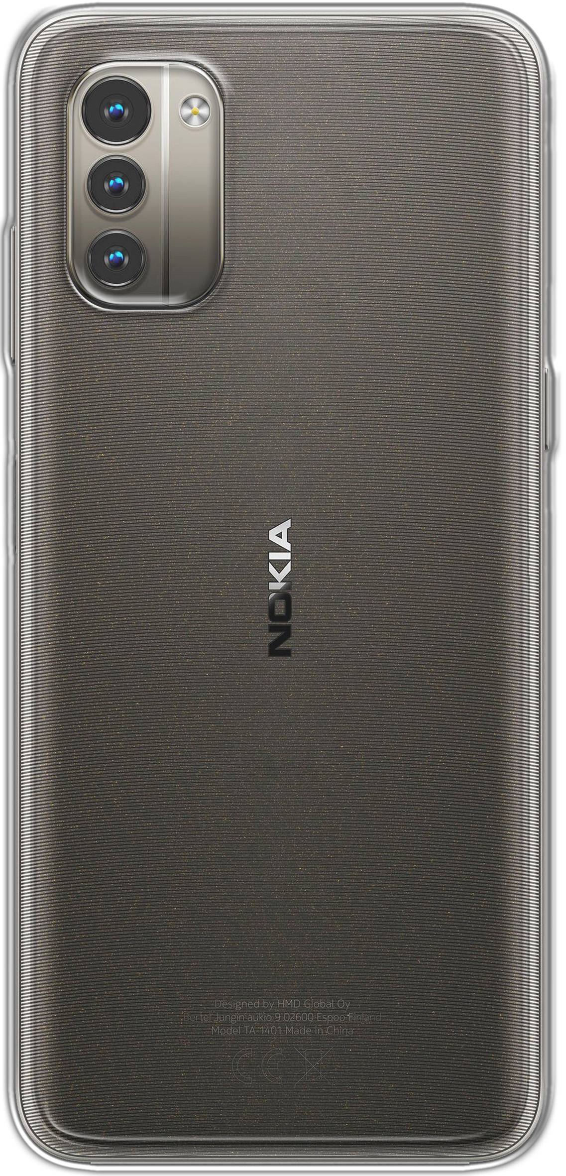 Silikon Hülle Basic kompatibel mit MOTOROLA MOTO G11 4G Case TPU Soft Handy Cover Schutz Transparent