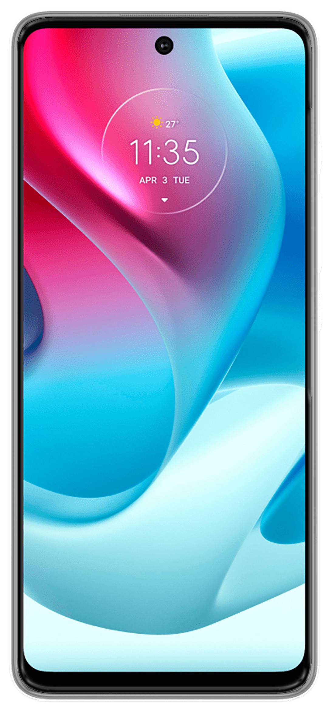 Silikon Hülle Basic kompatibel mit MOTOROLA MOTO G60S Case TPU Soft Handy Cover Schutz Transparent