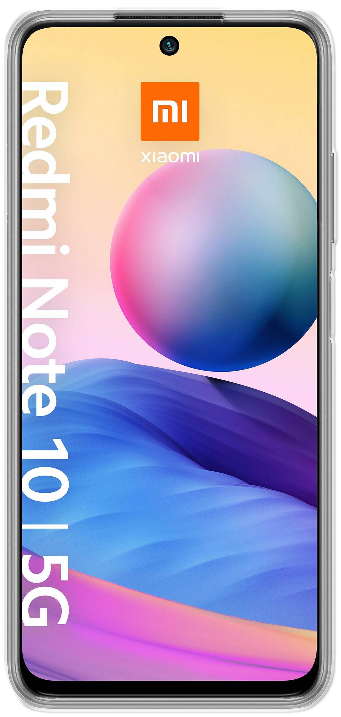 Silikon Hülle Basic kompatibel mit XIAOMI REDMI 10 5G Case TPU Soft Handy Cover Schutz Transparent