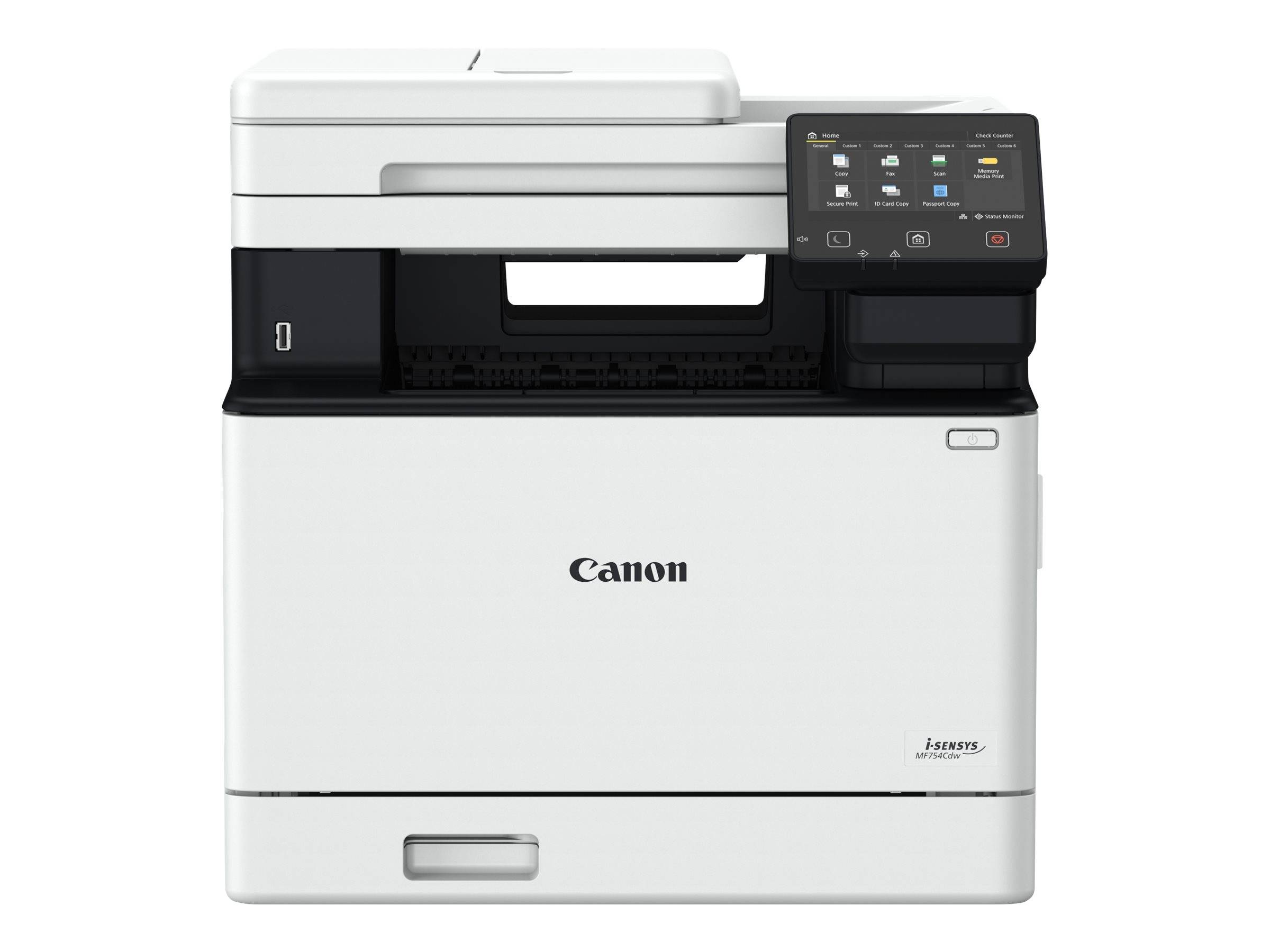 Canon i-SENSYS MF754Cdw 4 in 1 Farblaser-Multifunktionsdrucker grau
