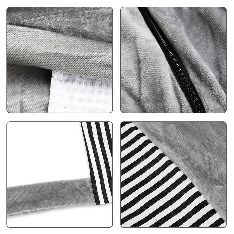 Sitzsack, Kuscheltier Aufbewahrung Kindersitzsäcke, Kinder Spielzeug Stofftier Aufbewahrung Sitzsack faltbar extra große Tasche Streifen Stuhl Sofa