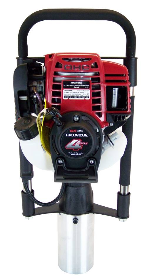 Motor-Pfahlramme mit Honda 1,36 PS, 35 ccm, GX 35
