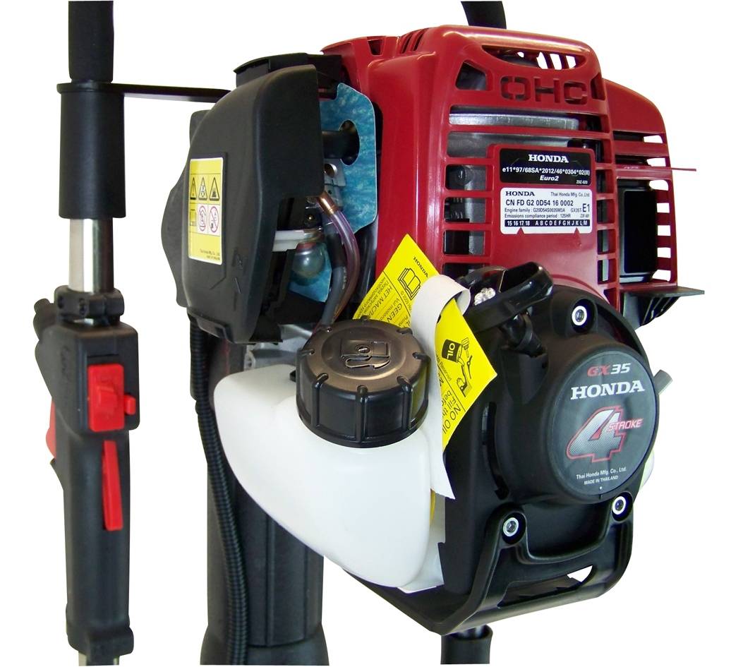 Motor-Pfahlramme mit Honda 1,36 PS, 35 ccm, GX 35