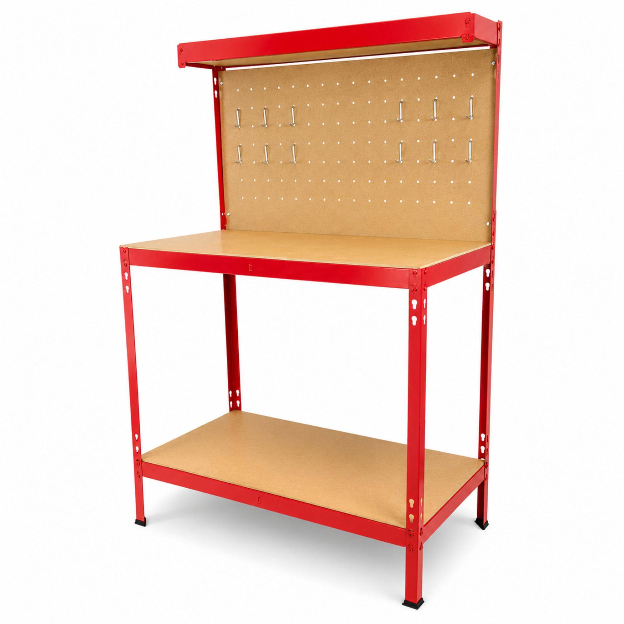 SCHMIDT security tools Werkbank mit Lochwand 90x48x140 cm Arbeitstisch