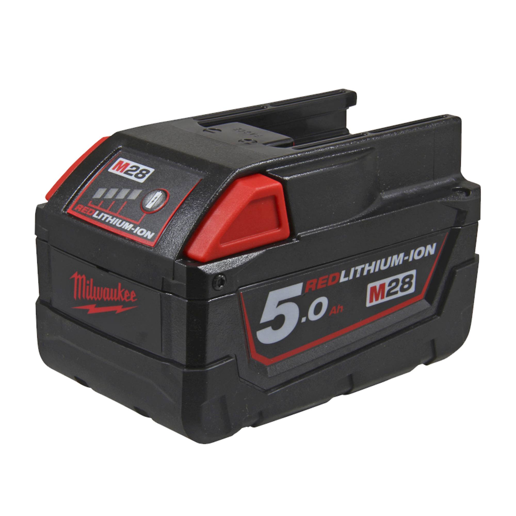Li-ion Originalakku Milwaukee M28 Akku M28B5, M28BX, 28V, 5Ah, B00U5YPNIU