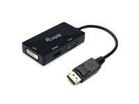 Equip DisplayPort-zu-VGA- / -HDMI- / -DVI-Adapter - 0,24 m - DisplayPort - DVI-D