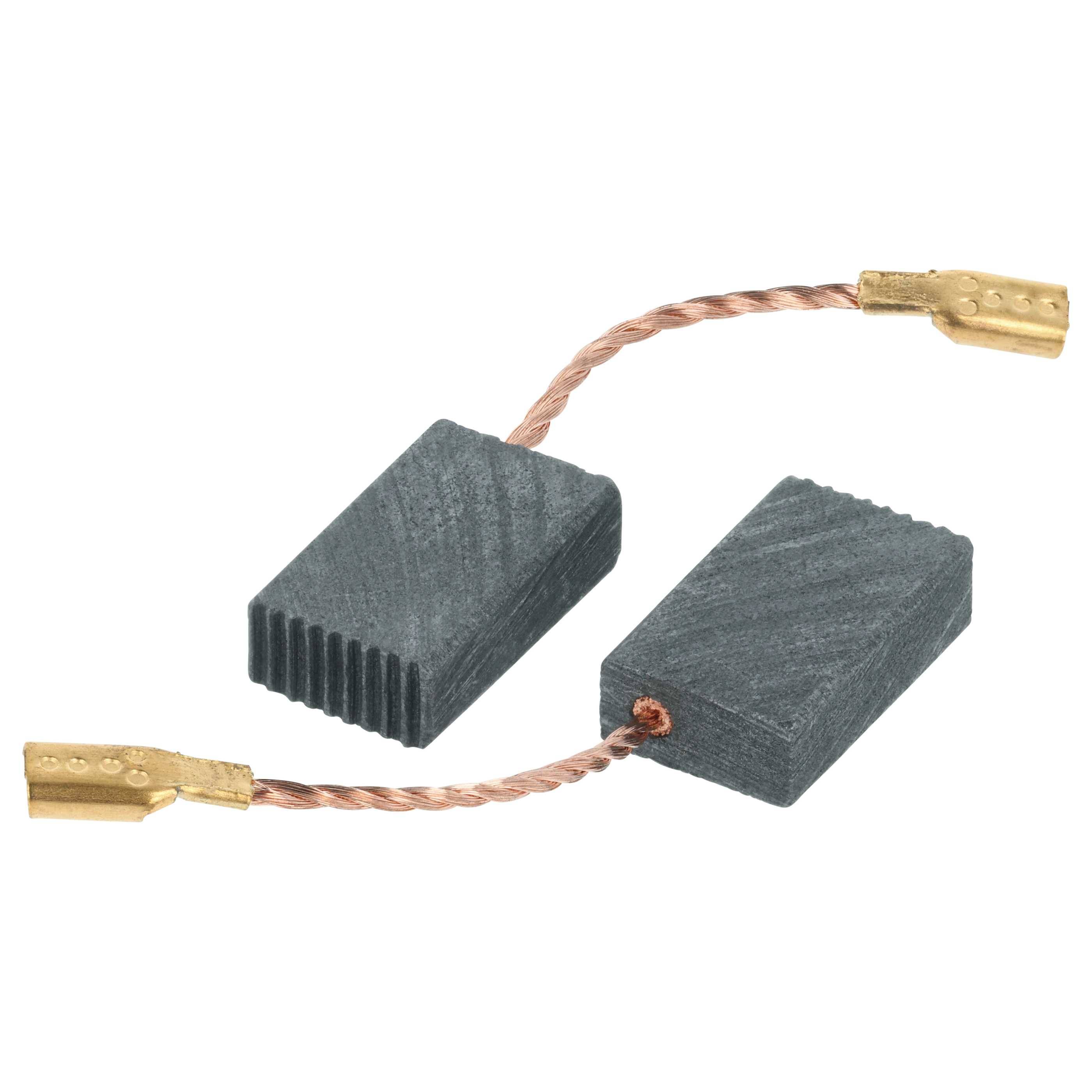 vhbw 2x Kohlebürste 5 x 10 x 16 mm kompatibel mit Kress 1400 WSE/1 125, 530 FM Winkelschleifer, Oberfräse, Flachdübelfräse