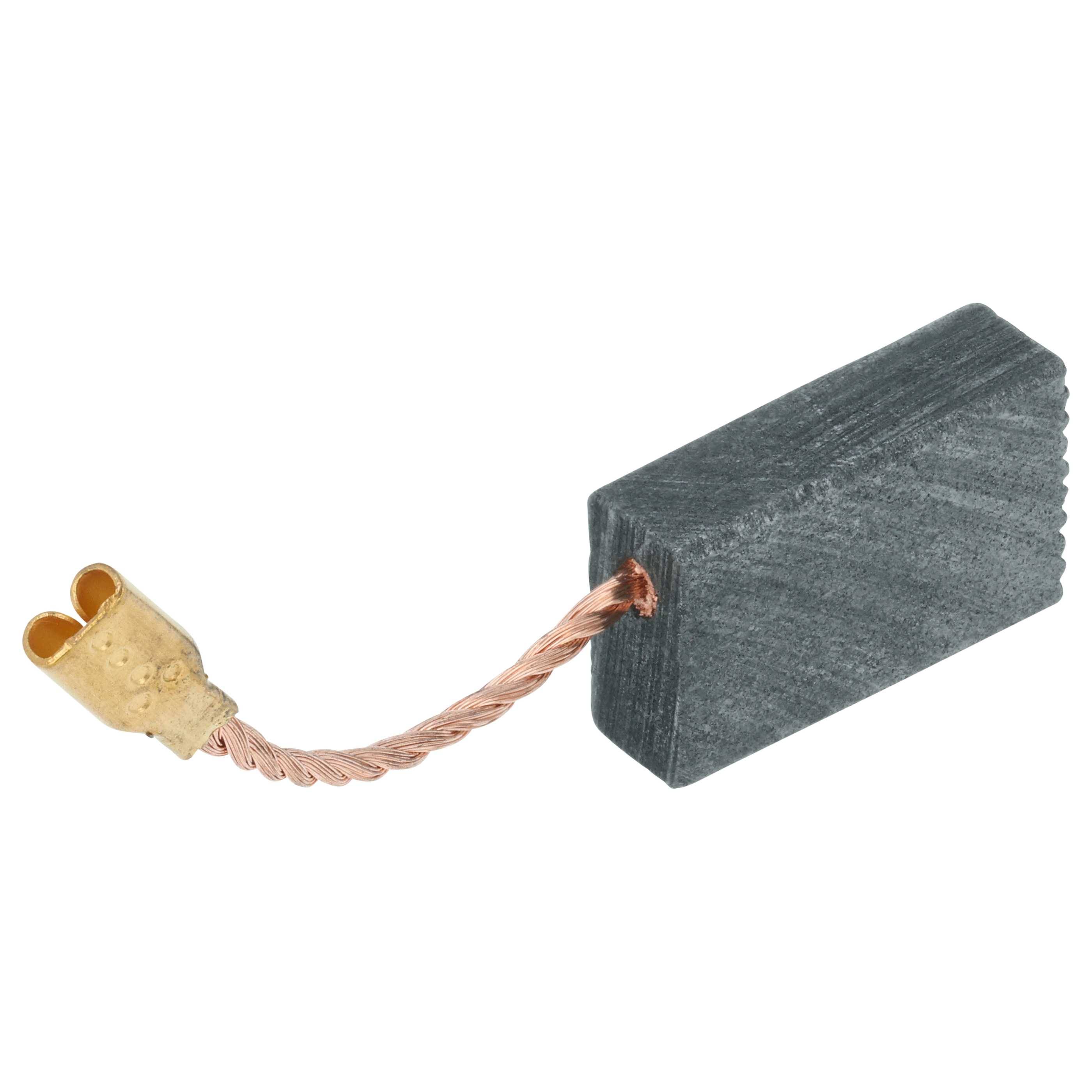 vhbw 2x Kohlebürste 5 x 10 x 16 mm kompatibel mit Kress 1200 WSE, 1400 WSE Winkelschleifer, Oberfräse, Flachdübelfräse