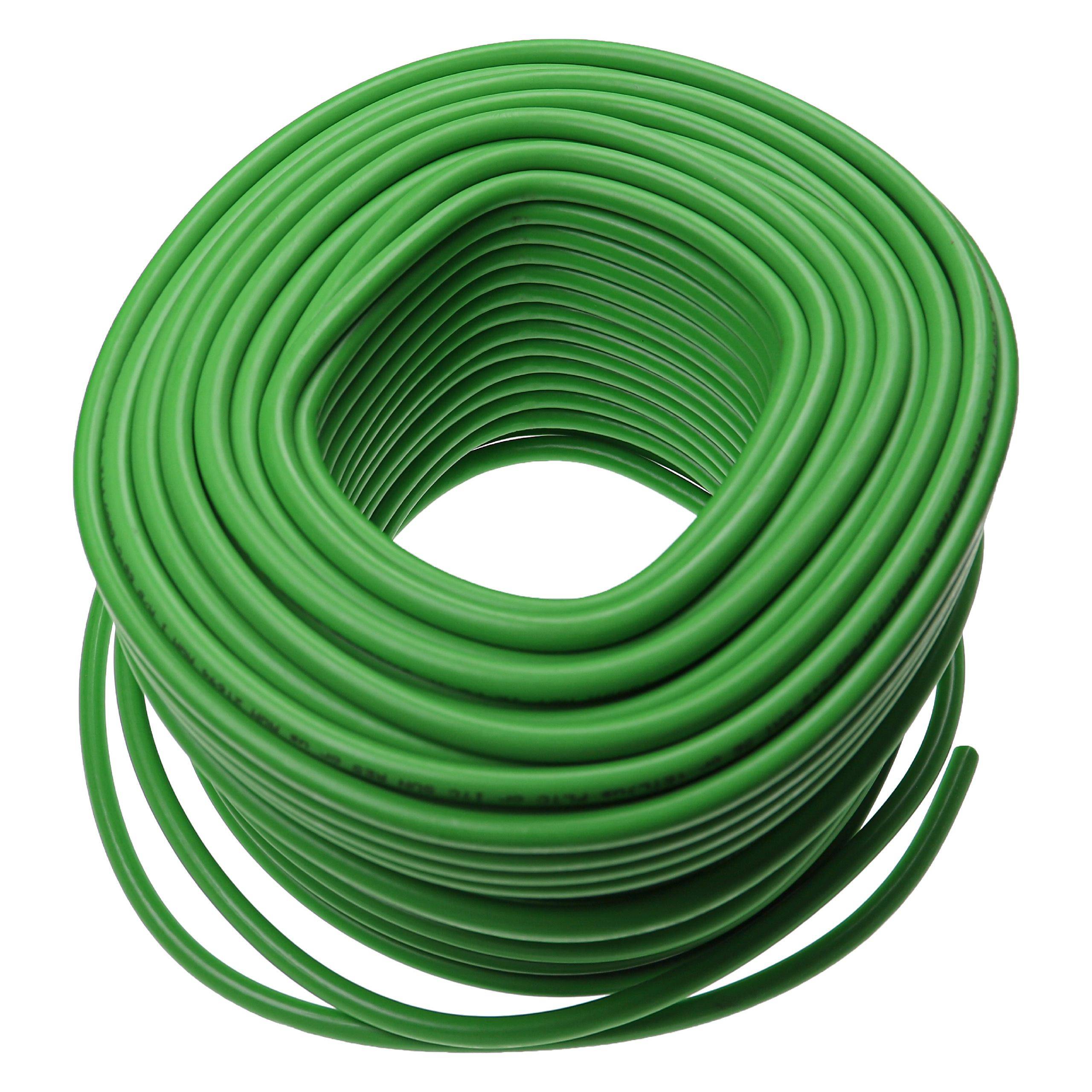 vhbw CAT 5E Verlegekabel Ersatz für Siemens Simatic 6XV1840-2AH10 für Netzwerk-Anlage - Netzwerkkabel, Grün, 50 m