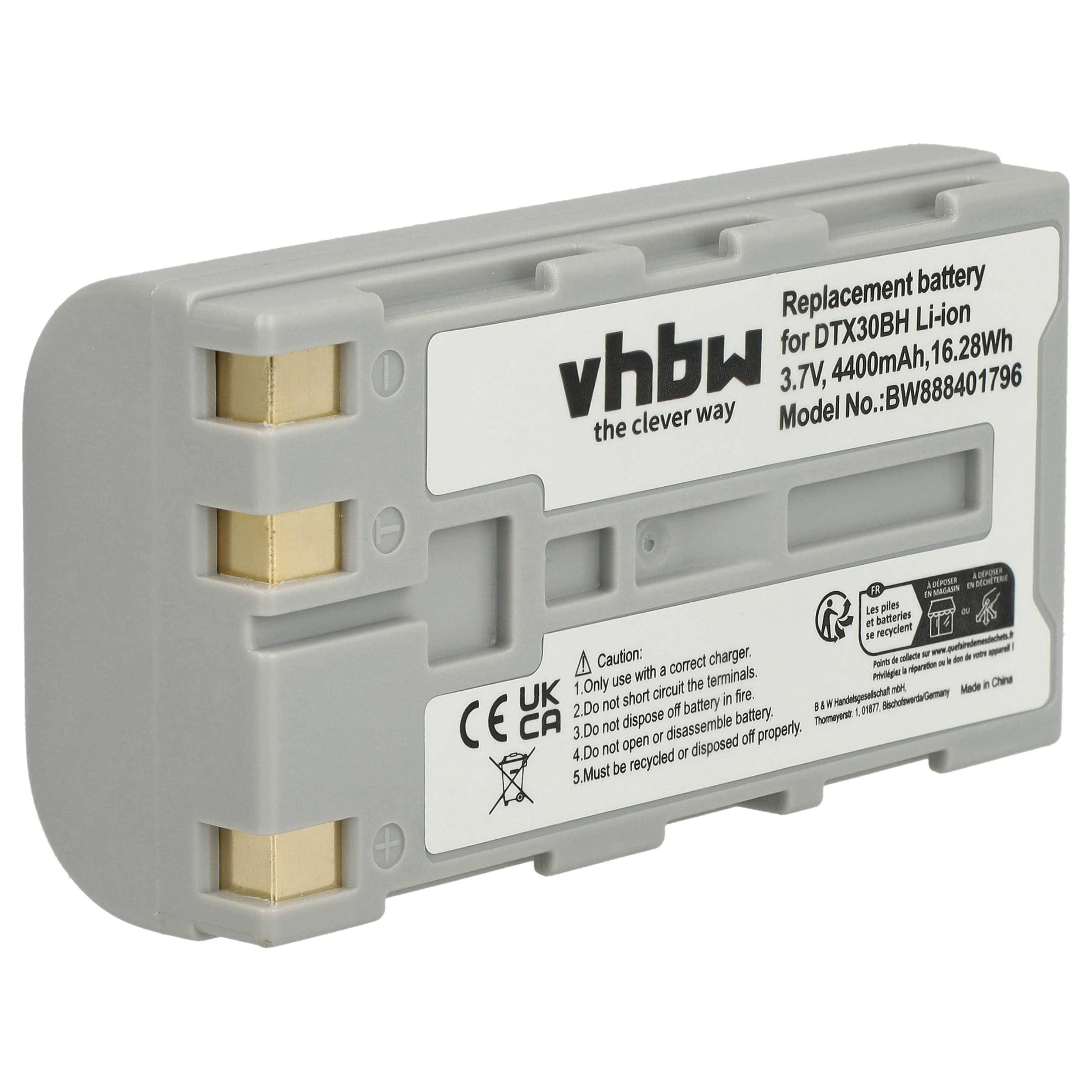 vhbw Akku Ersatz für Casio HA-G20BAT, HBM-CAS3000L, FJ50L1-G für Barcodescanner POS (3000 mAh, 7,4 V, Li-Ion)