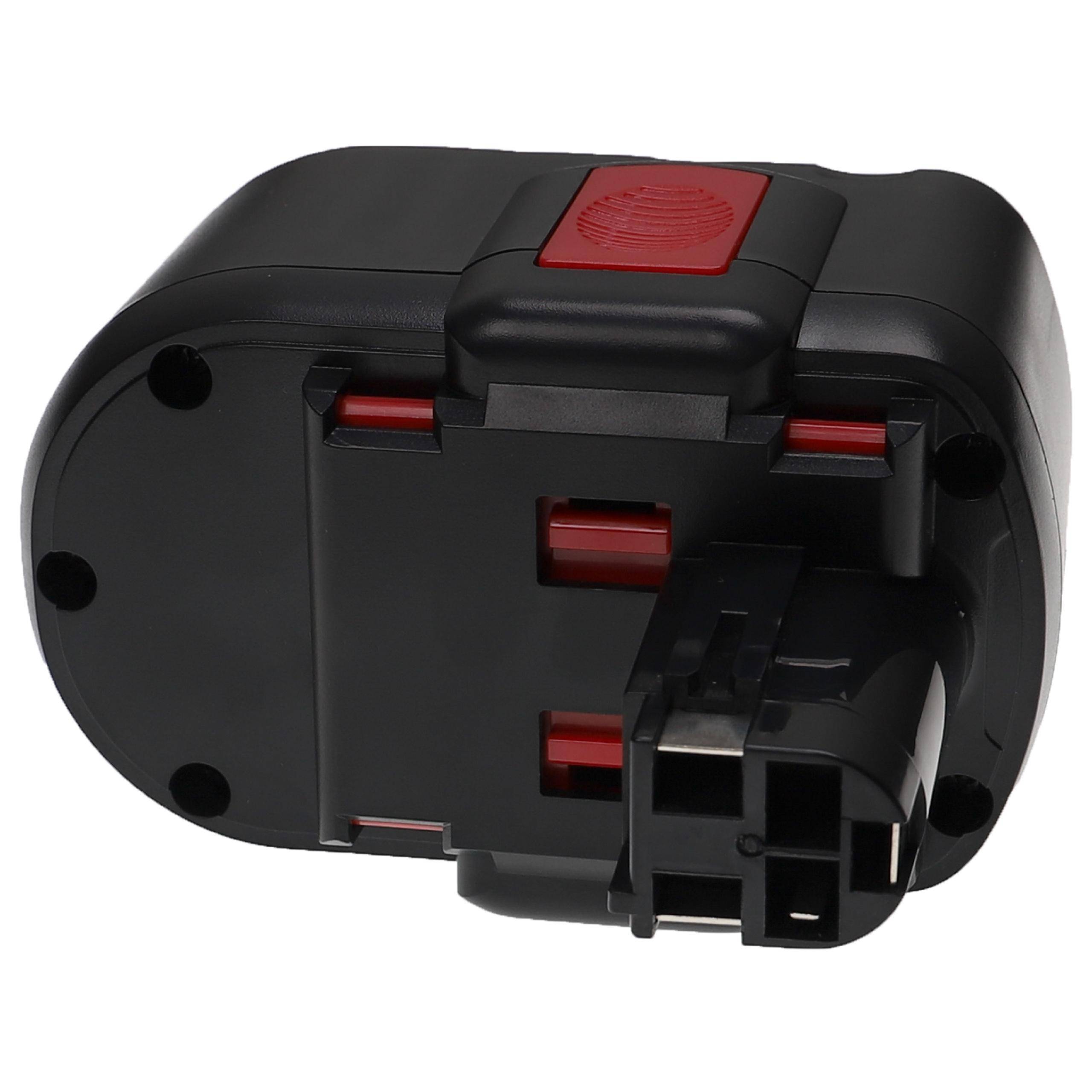 EXTENSILO 3x Akku kompatibel mit Bosch GBH24VF, GCM24V, GKG 24V, GKS 24V, GLI 24V, GMC 24V Elektrowerkzeug (3300 mAh, NiMH, 24 V)