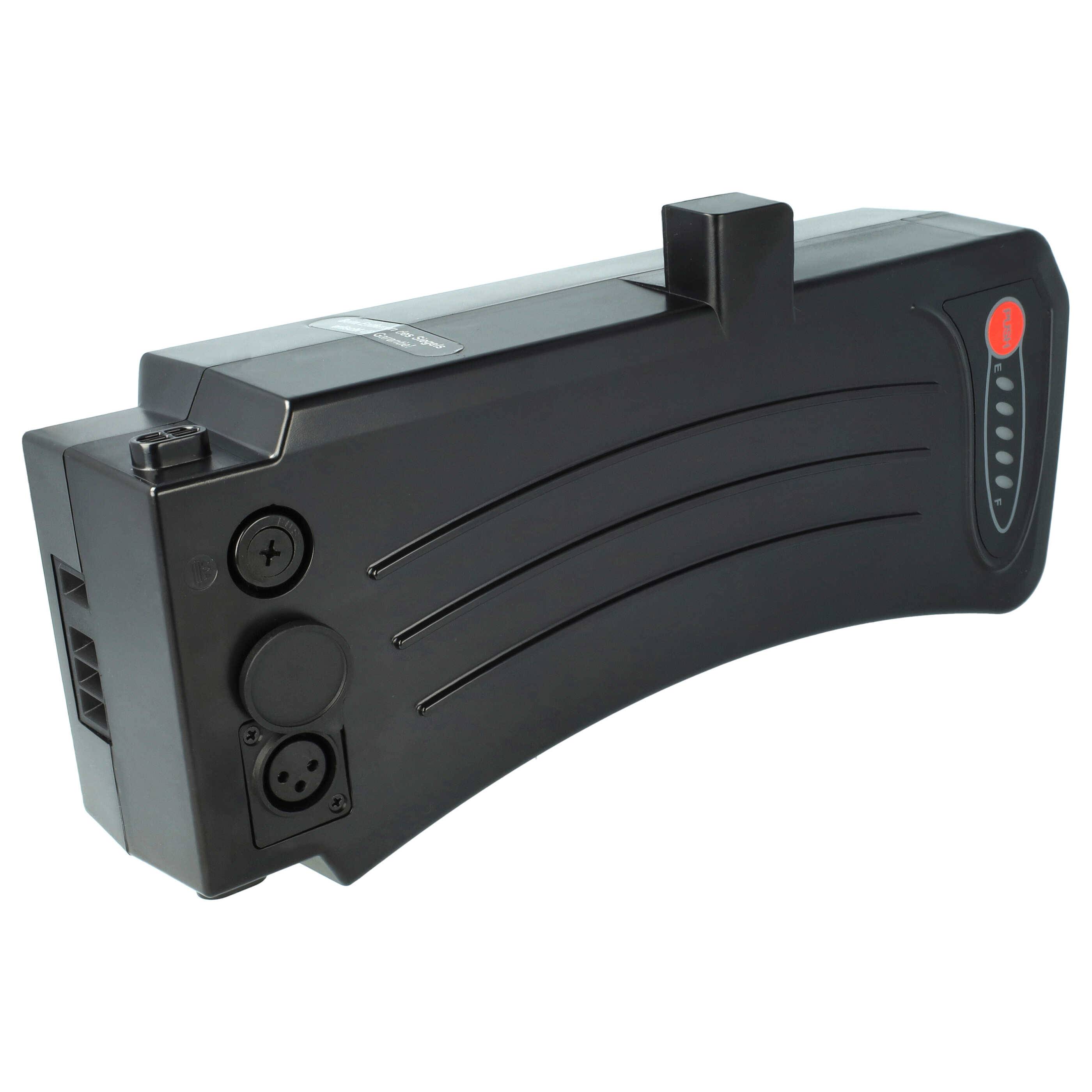 EXTENSILO Akku Ersatz für Samsung SDI Side-Click 24V, SDI-2511A für E-Bike (11,6 Ah, 24 V, Li-Ion) - Schwarz