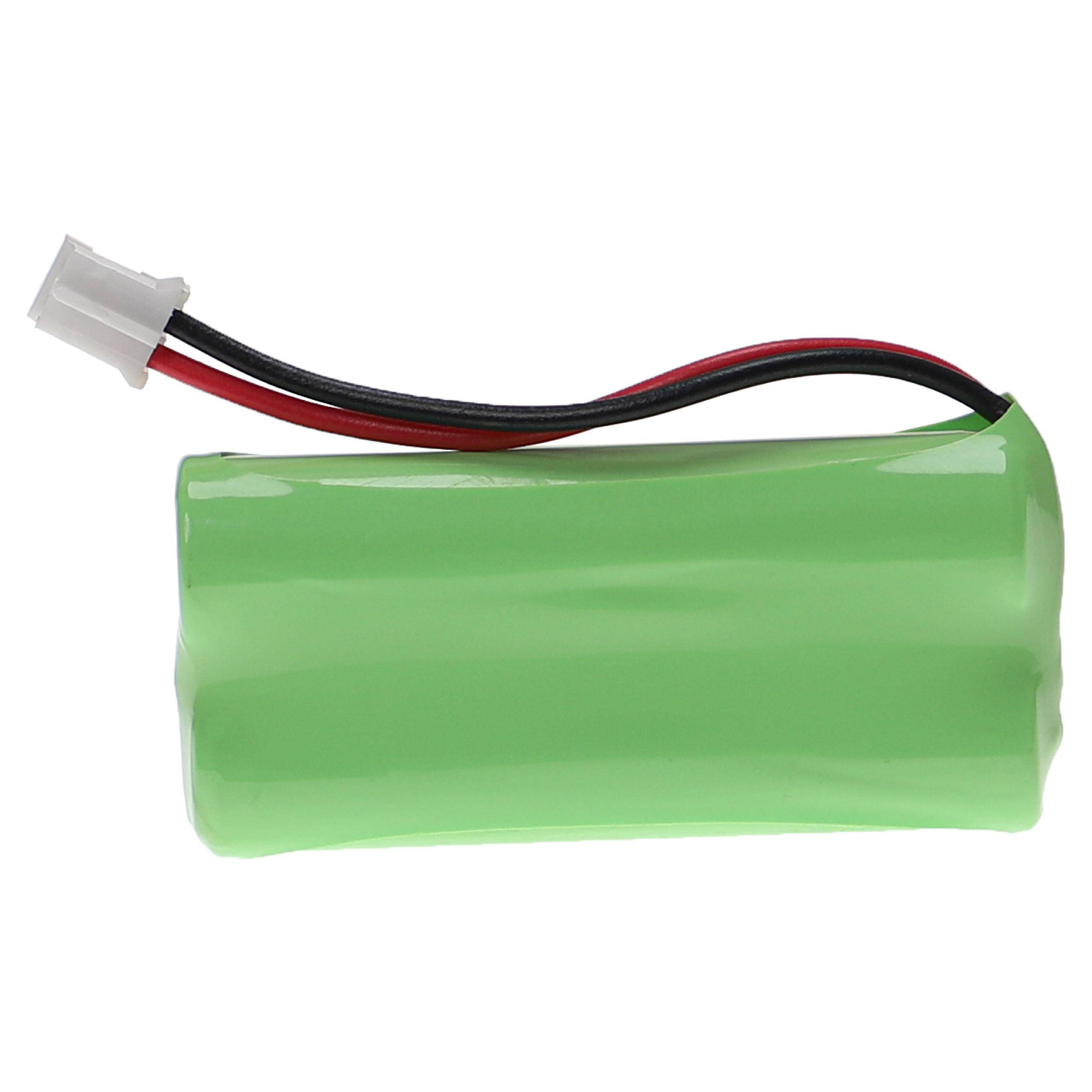 vhbw 5x Akku kompatibel mit Siemens Gigaset A260 DUO, AL110a, A260 TRIO, A260, A265, A345, AL110 schnurlos Festnetz Telefon (800 mAh, 2,4 V, NiMH)