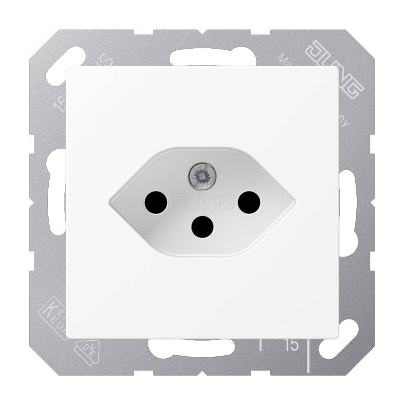 Jung Einfach-Steckdose A 1520-13 SEV WWM