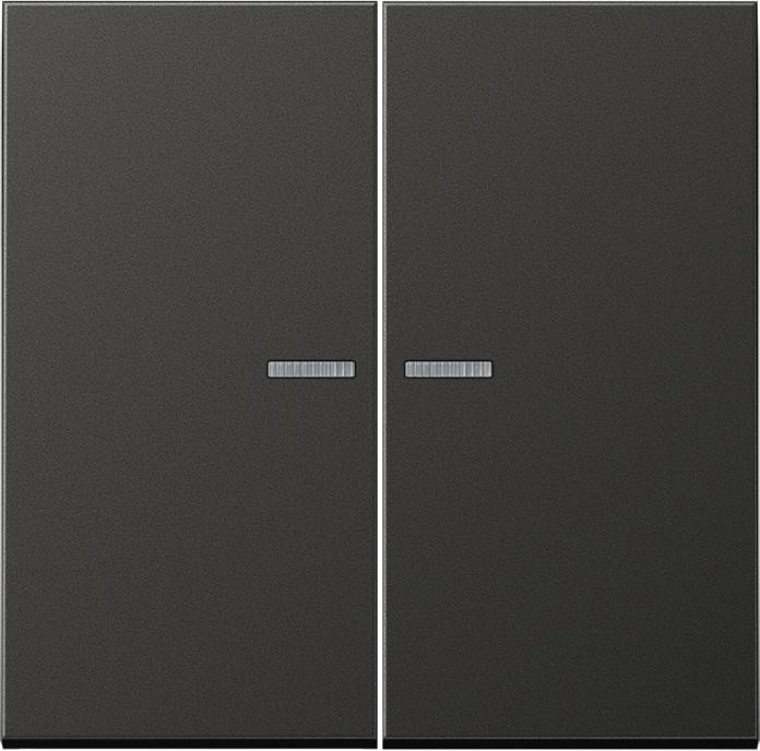 Jung KNX RF Taster 2fach AL 10921 ST RF AN