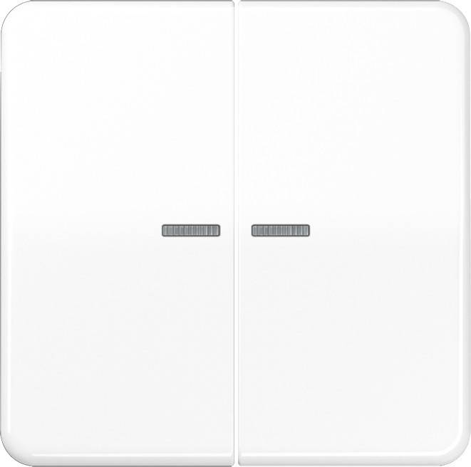 Jung KNX RF Taster 2fach CD 10921 ST RF WW
