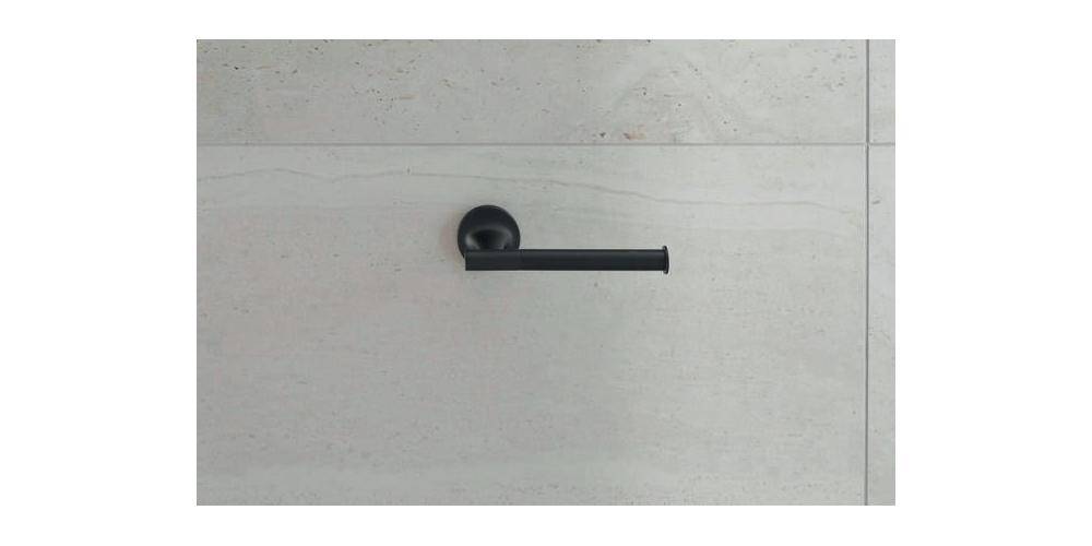Duravit Papierrollenhalter STARCK T seitlich schwarz matt