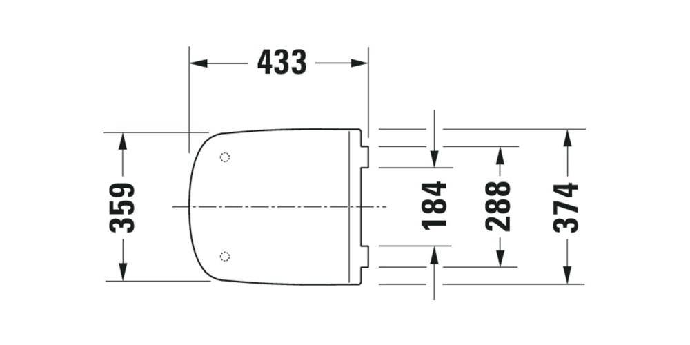 Duravit WC-Sitz DURASTYLE ohne Absenkautomatik weiß weiß