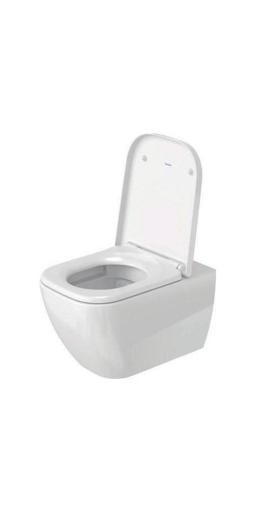 Duravit WC-Sitz HAPPY D.2 mit Absenkautomatik, abnehmbar weiß weiß