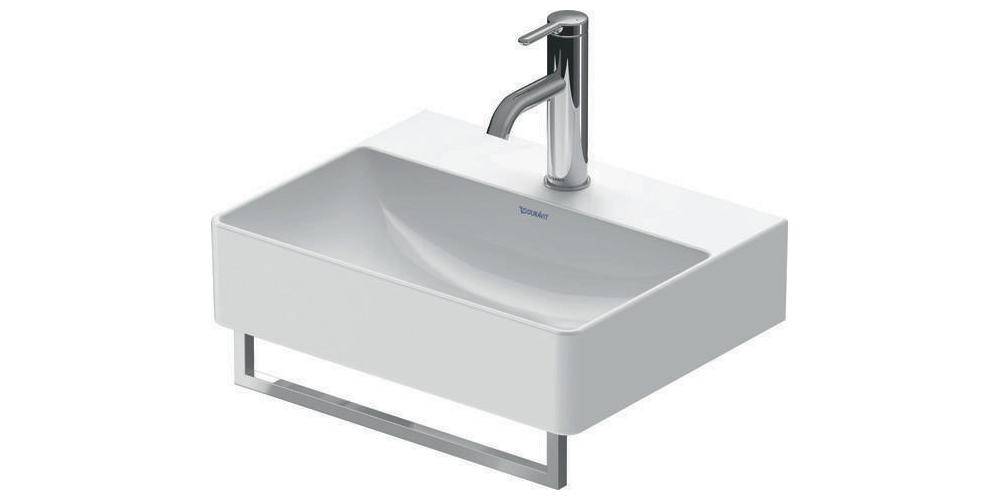 Duravit Handtuchhalter DURASQUARE für Waschtisch 746mm schwarz matt