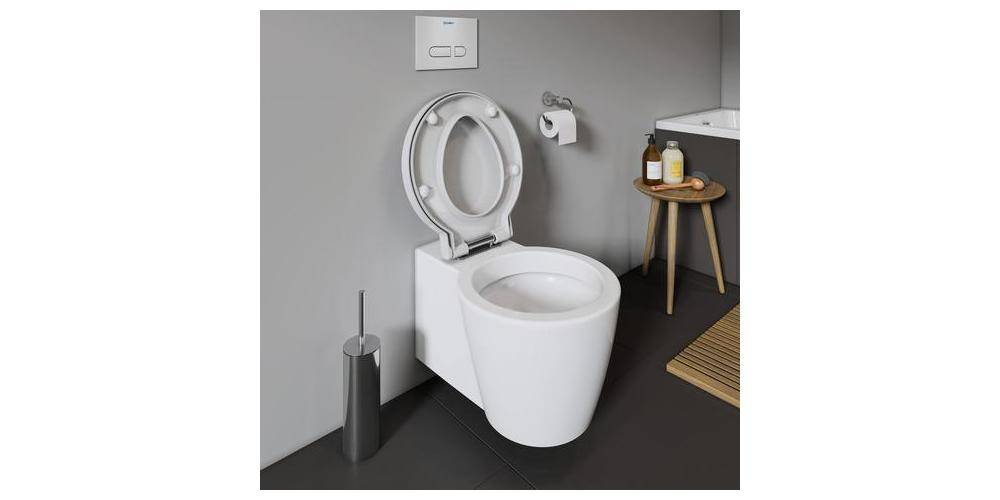 Duravit WC-Sitz STARCK 1 mit Absenkautomatik, abnehmbar weiß weiß