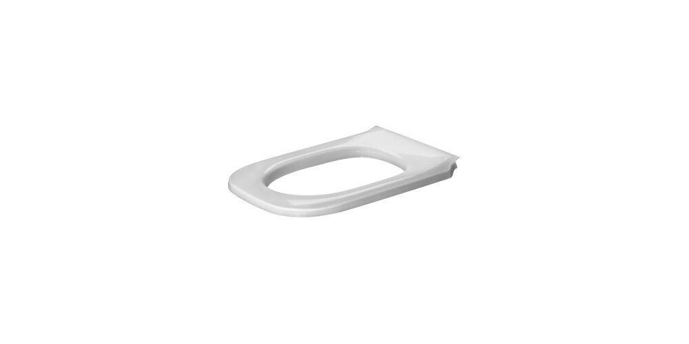 Duravit WC-Sitzring D-CODE VITAL ohne Absenkautomatik, verlängert
